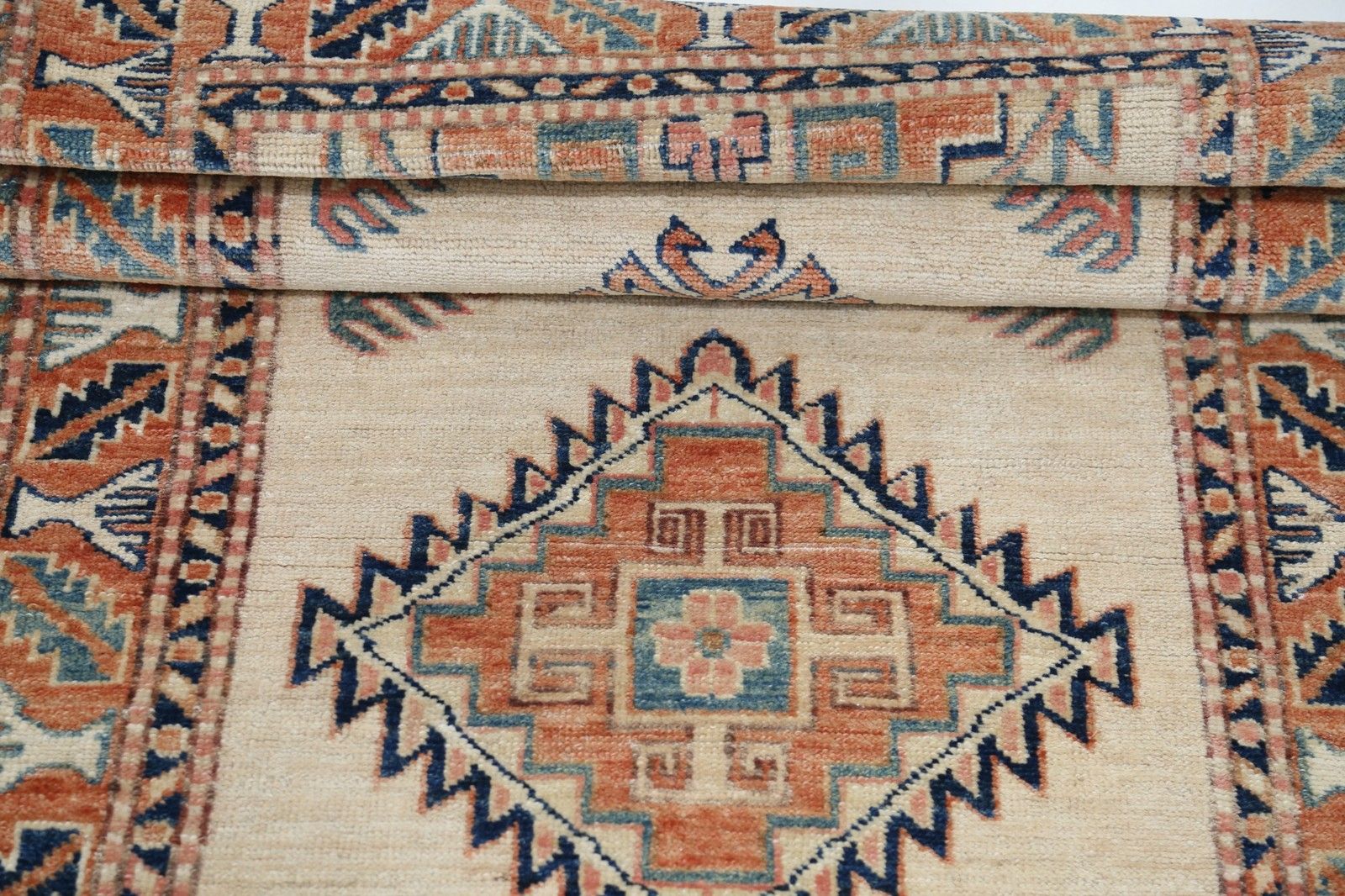 2.7x7 Ft Handmade Runner Rug For Corridor. Tribal Kitchen Rug. Stair Rug photo vinterior