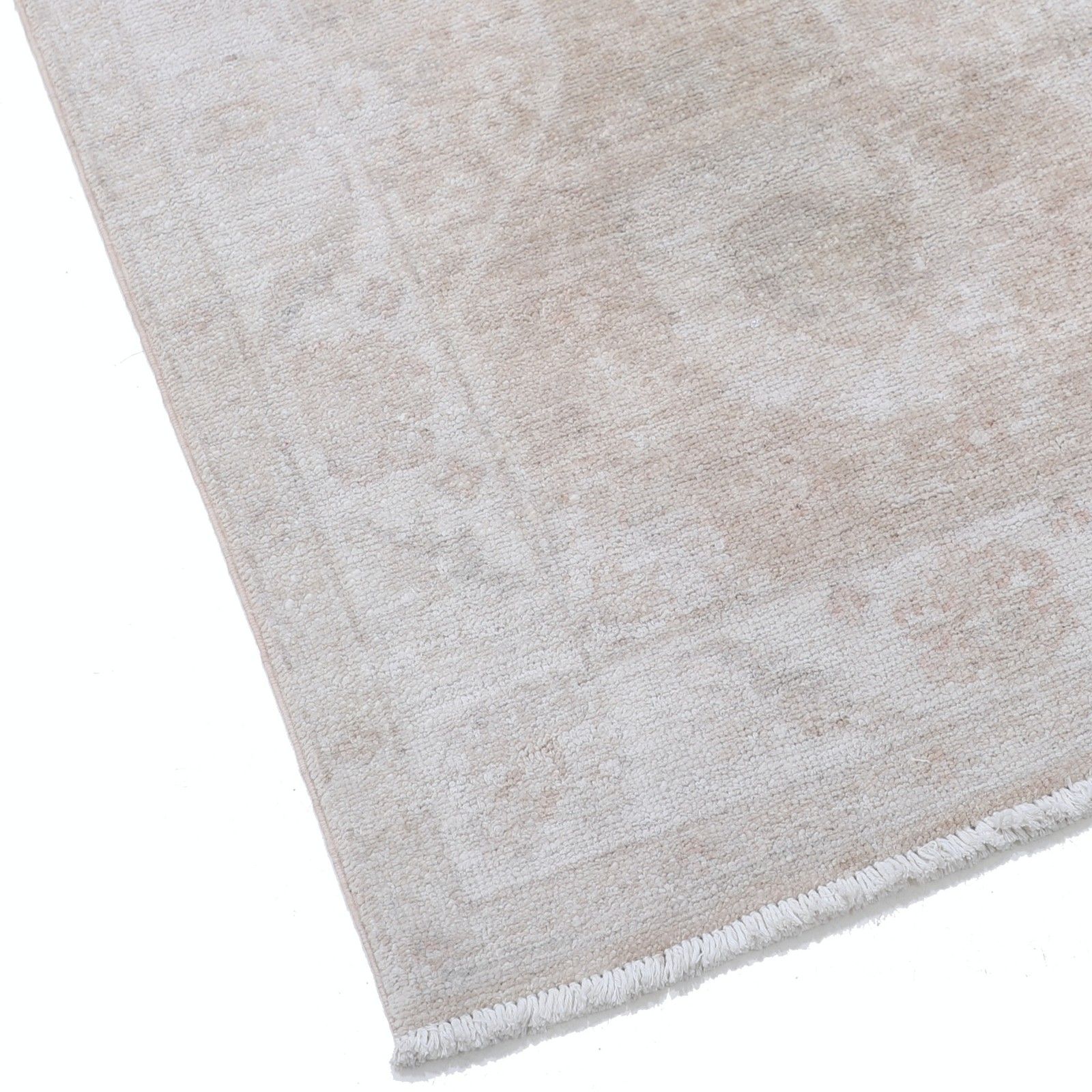 2x3.2 Ft Traditional Soft Colored Accent Rug. Hand Knotted Wool Turkish Area Rug photo vinterior