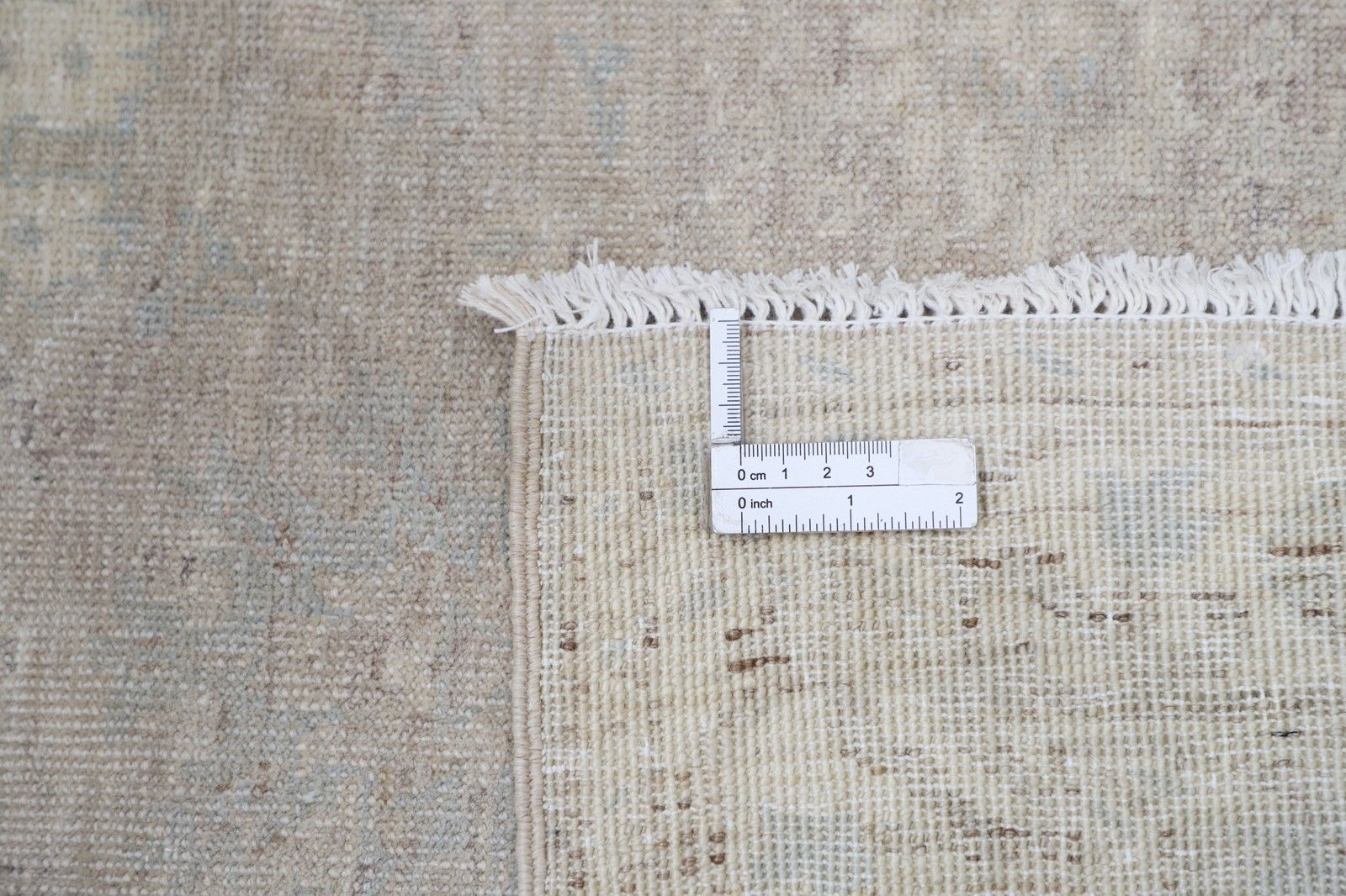 2.6x4.6 Ft Traditional Handknotted Turkish Small Rug. Beige Accent Rug. All Wool photo 596.0