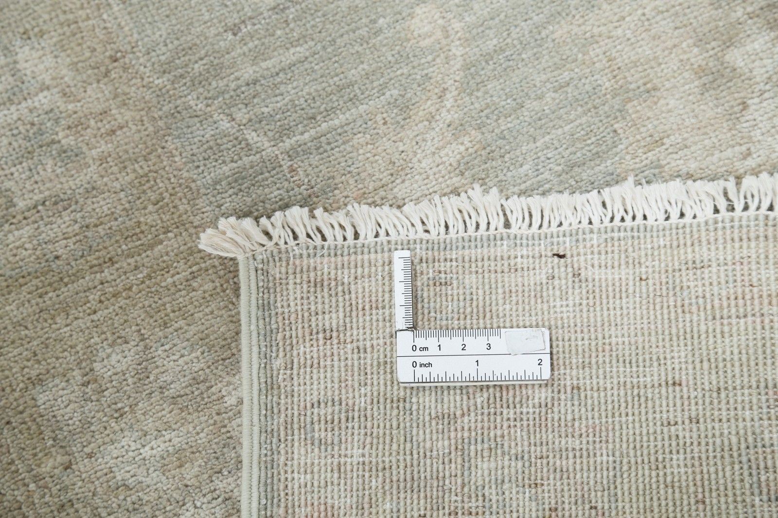 2.7x8.2 Ft Hand Knotted Floral Runner Rug. Muted Tone Hallway, Corridor Rug photo buy