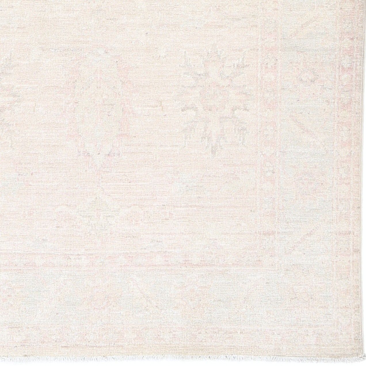 Tapis en laine noué à la main, motif floral traditionnel, beige, 100 % laine, 1 x 1,50 m environ photo buy