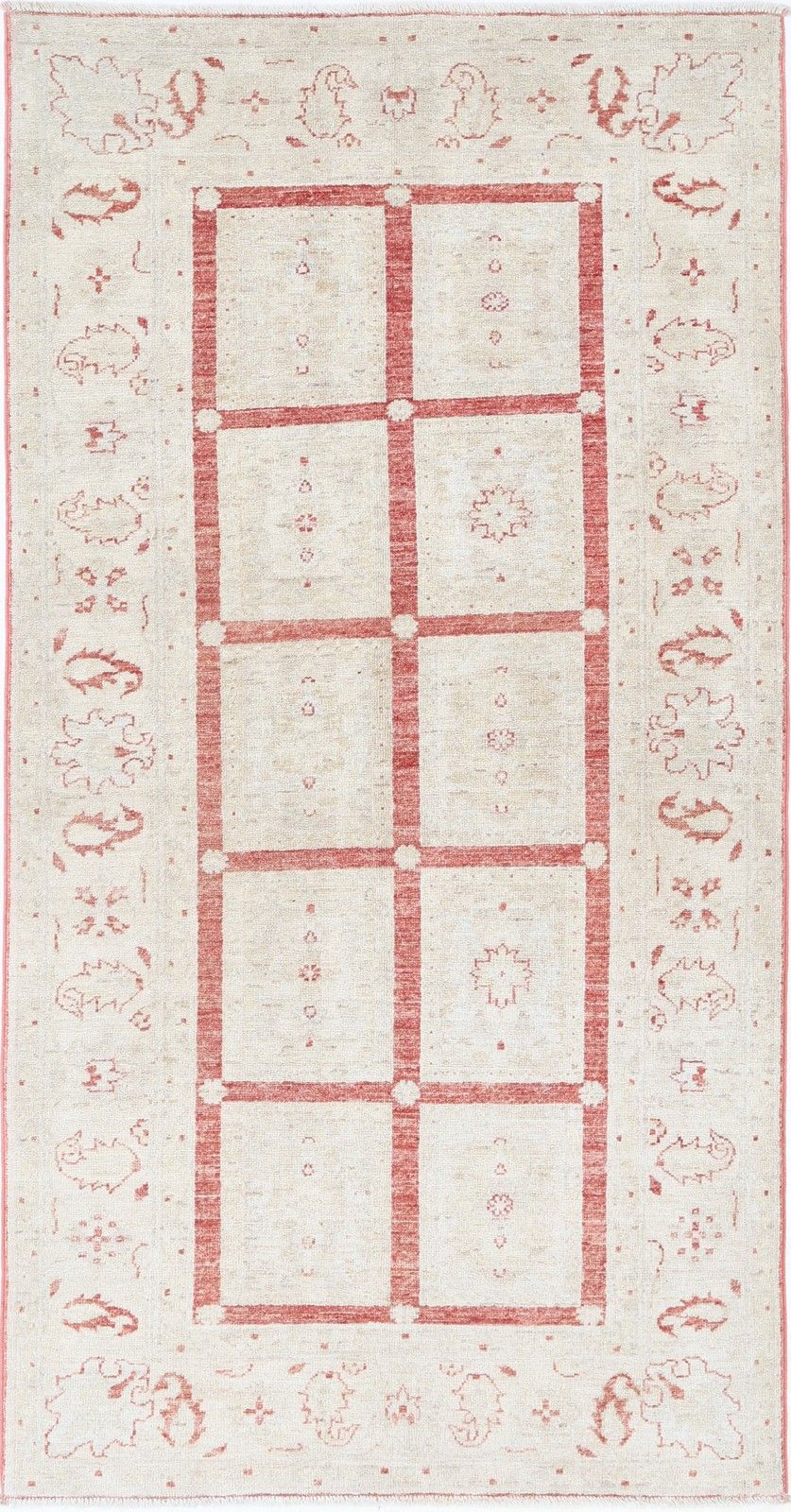 Tapis d'appoint turc traditionnel noué à la main, 100 % laine, 97 x 194 cm