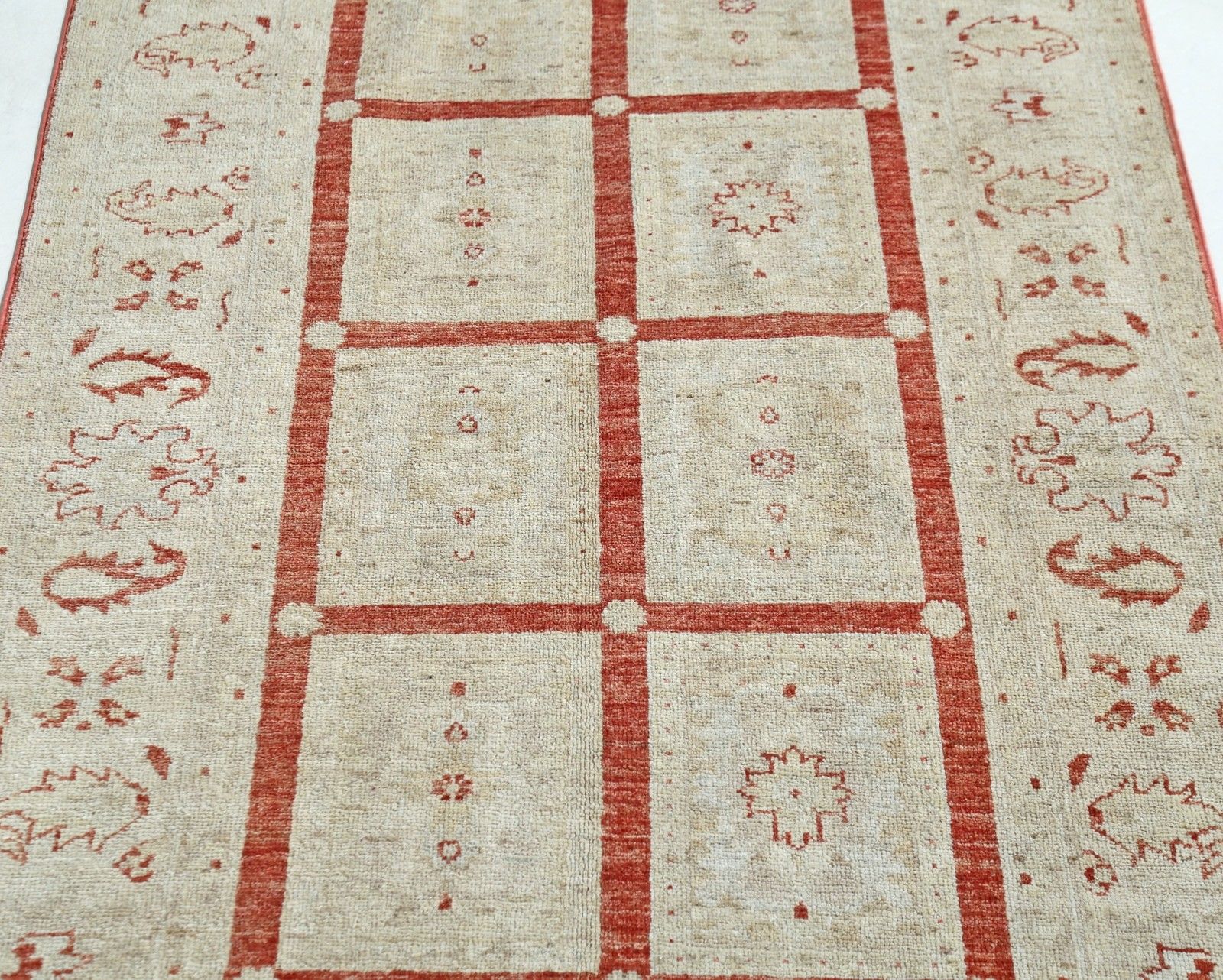Tapis d'appoint turc traditionnel noué à la main, 100 % laine, 97 x 194 cm photo 1006.0