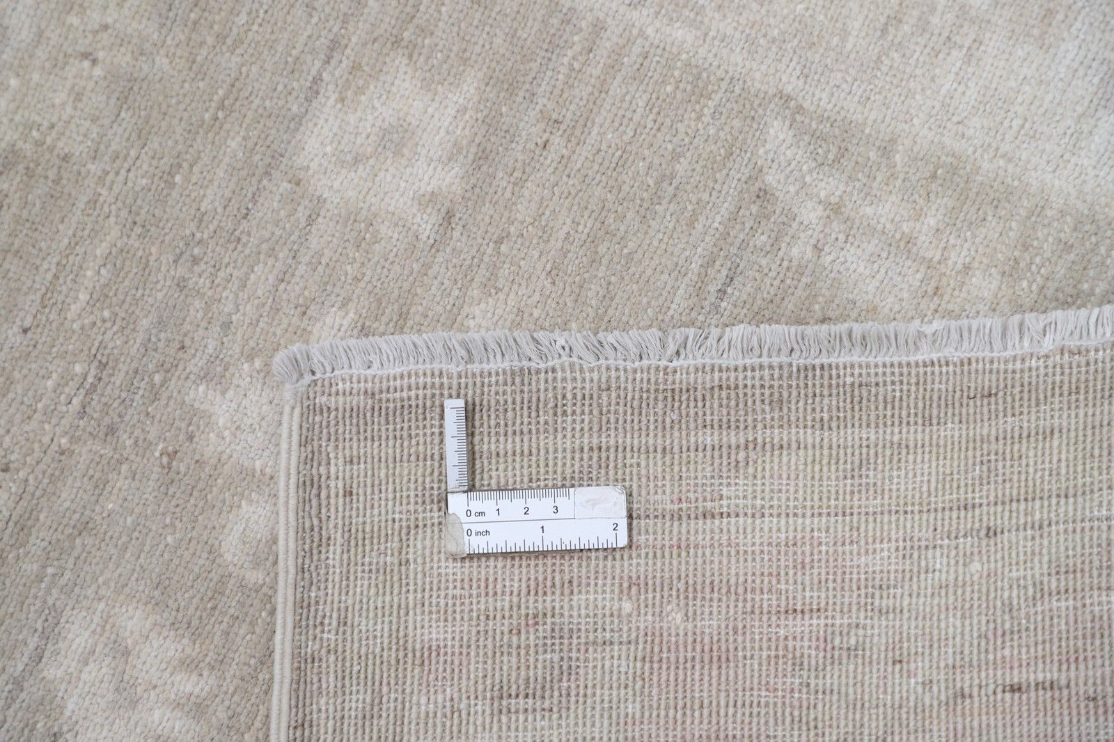 Tapis turc traditionnel beige, 60 x 97 cm, noué à la main photo 349.0