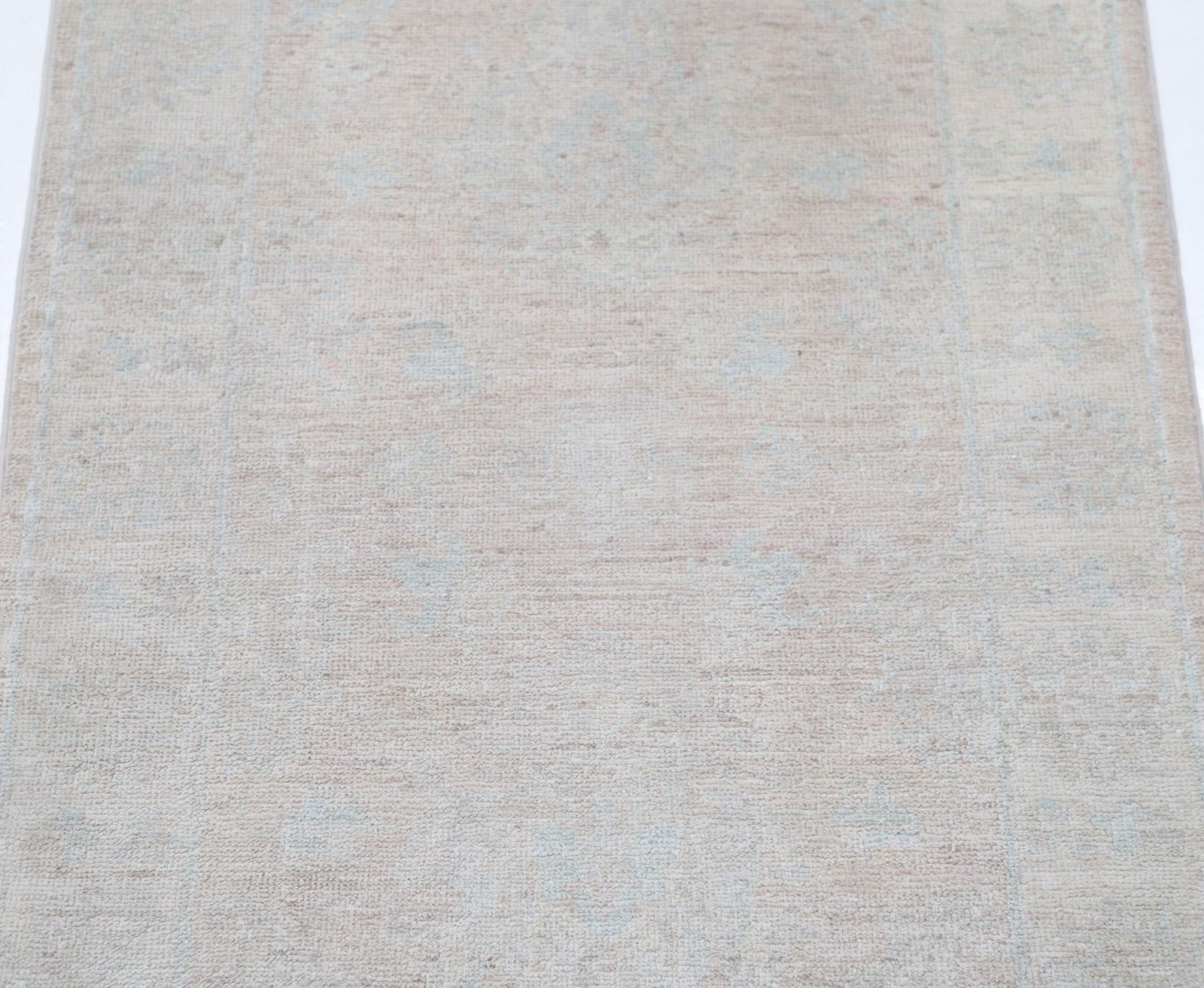 2,2x3 ft Traditioneel Handgeknoopt Beige Vloerkleed voor Slaapkamer en Entree photo for sale