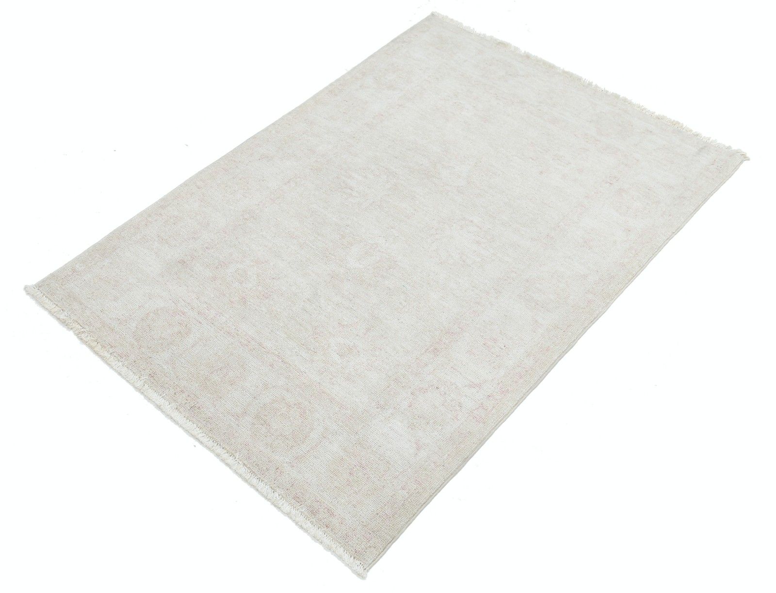 Tapis d'appoint turc traditionnel noué à la main, beige, 84 x 120 cm. 100 % laine photo for sale