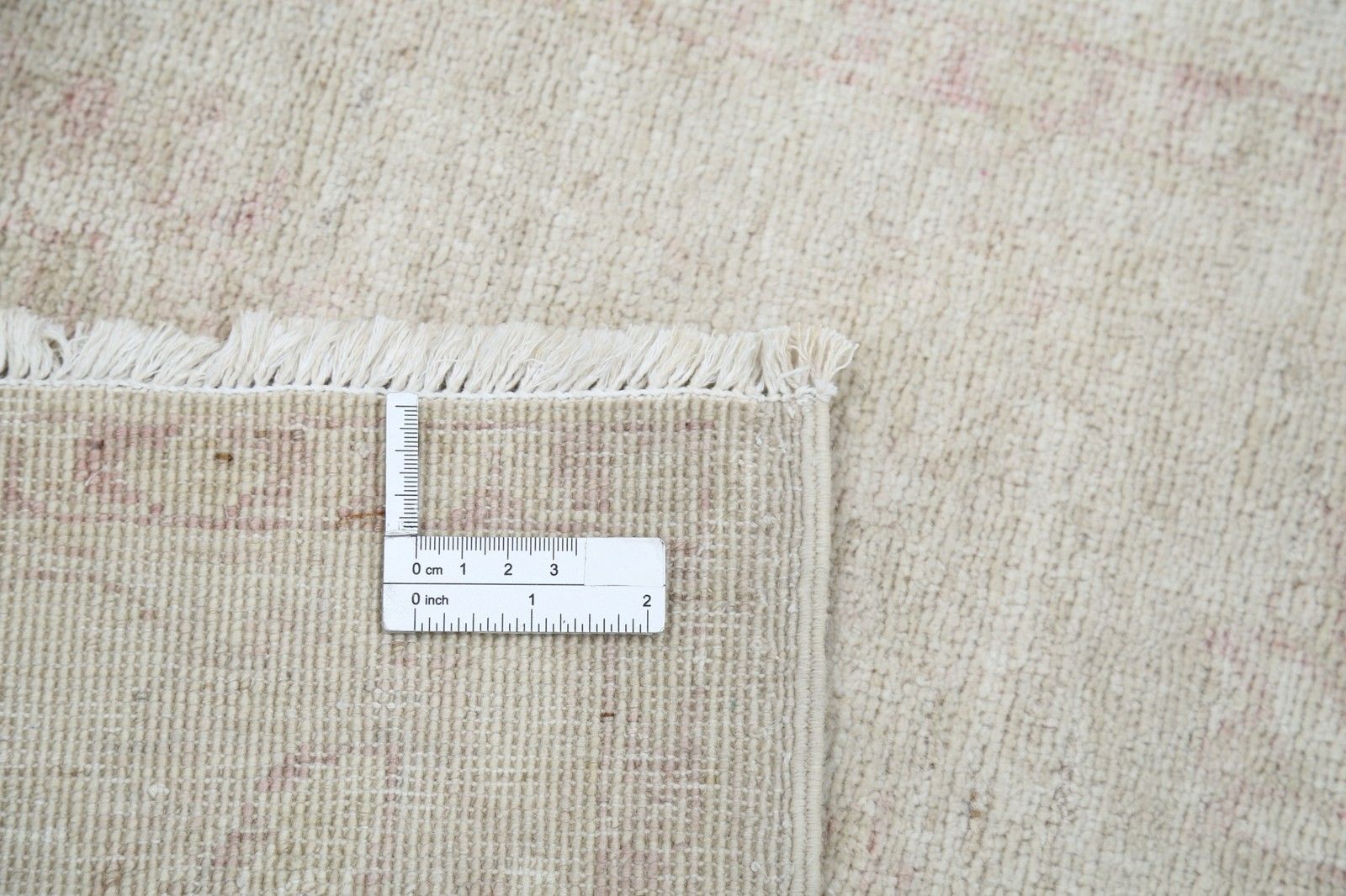 Tapis d'appoint turc traditionnel noué à la main, beige, 84 x 120 cm. 100 % laine photo buy
