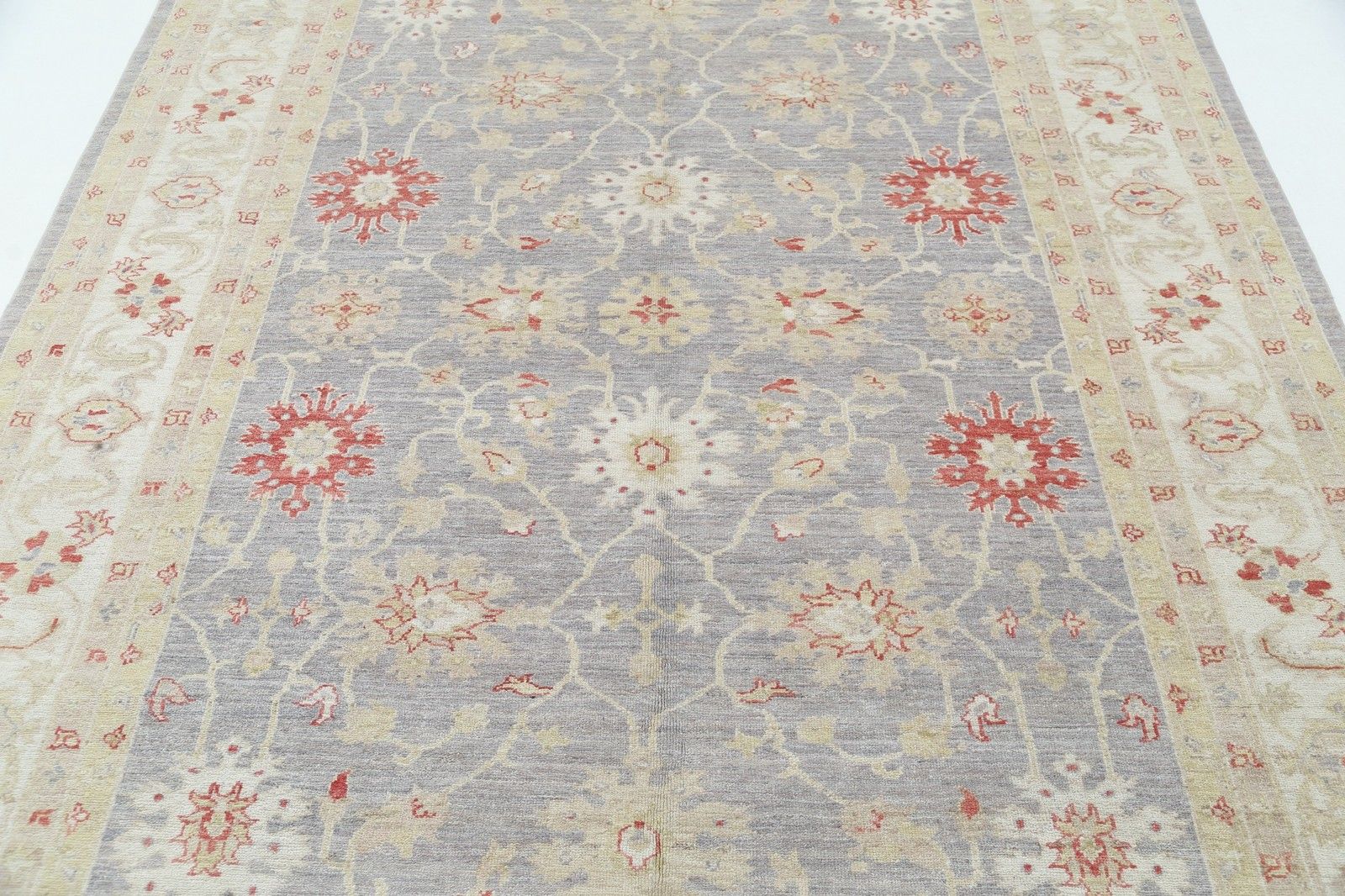 6.5x9.8 Ft Traditional Hand Knotted Turkish Large Area Rug For Living Room photo 3135.0