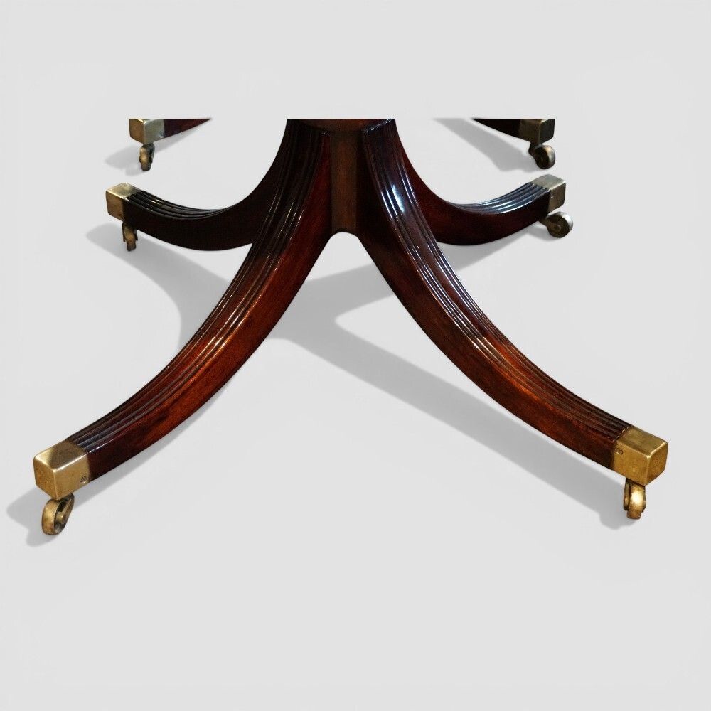 George V Mahogany 3 Pillar Dining Table 384cms photo buy