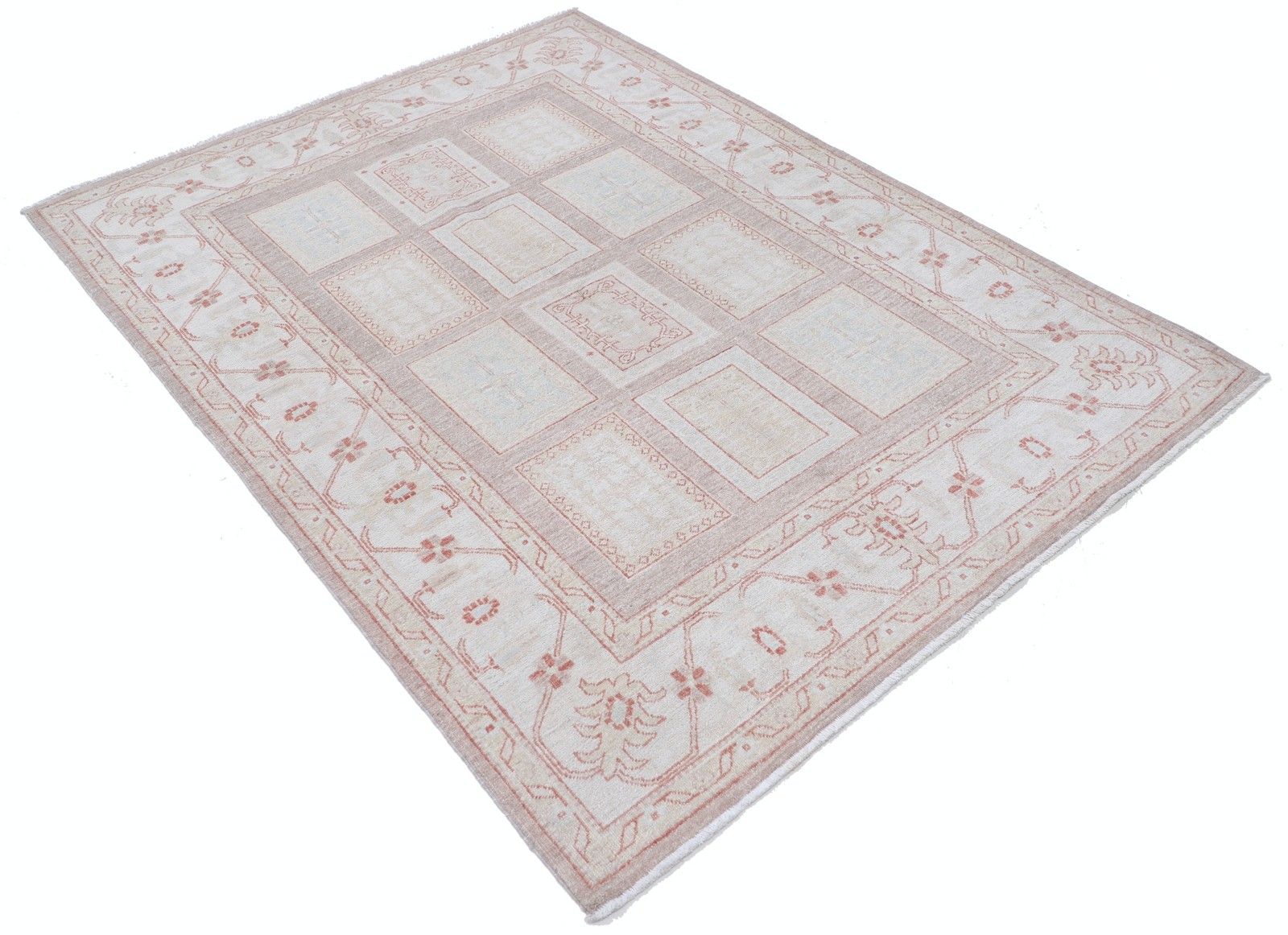 4.8x6.5 Ft Hand Knotted Turkish Area Rug. Decorative Bedroom And Dining Room Rug photo furniture