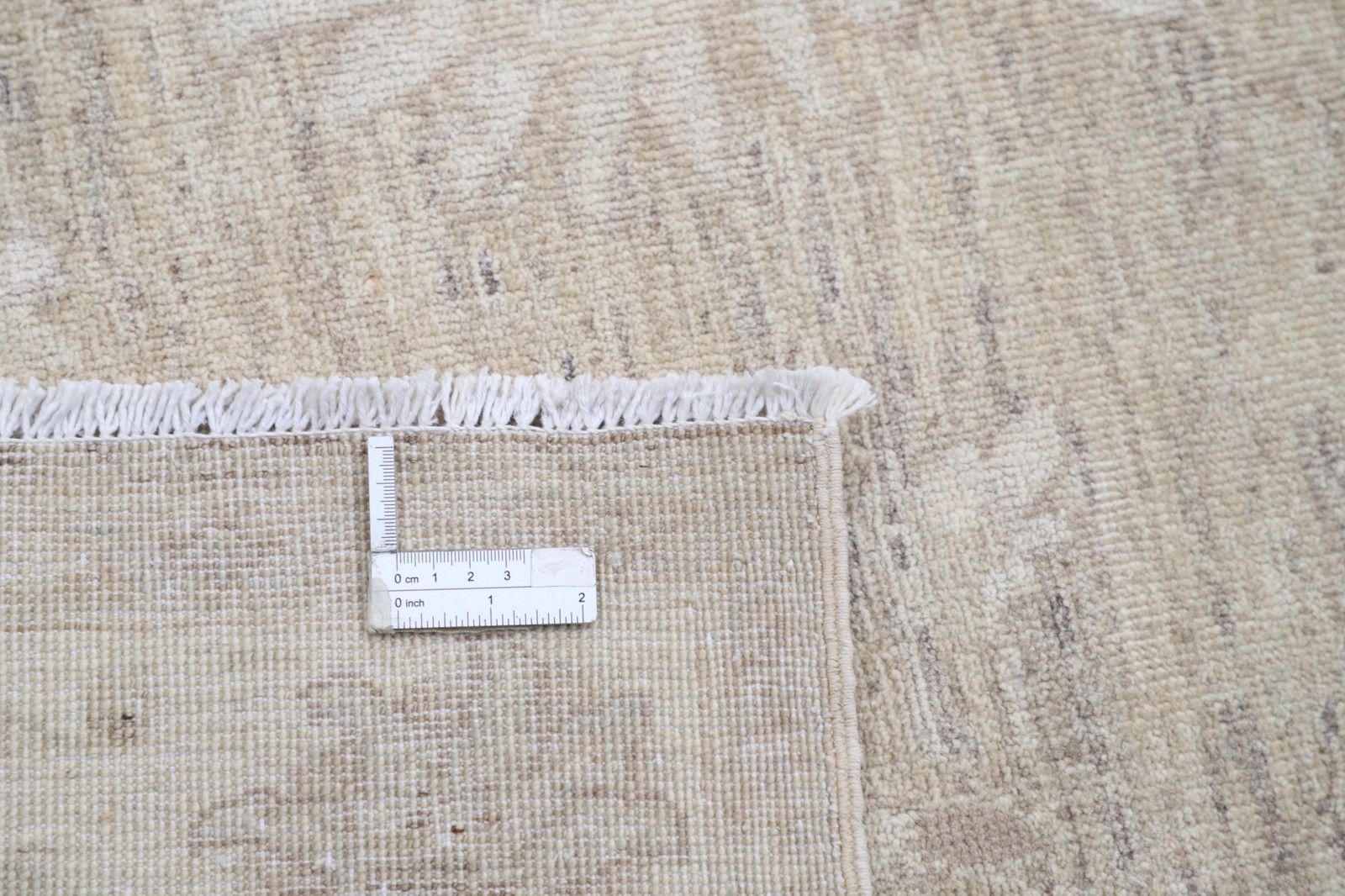 4,8 x 6,4 ft Handgeknoopt Beige Turks Vloerkleed voor de Woonkamer. 100% Wollen Vloerkleed photo buy