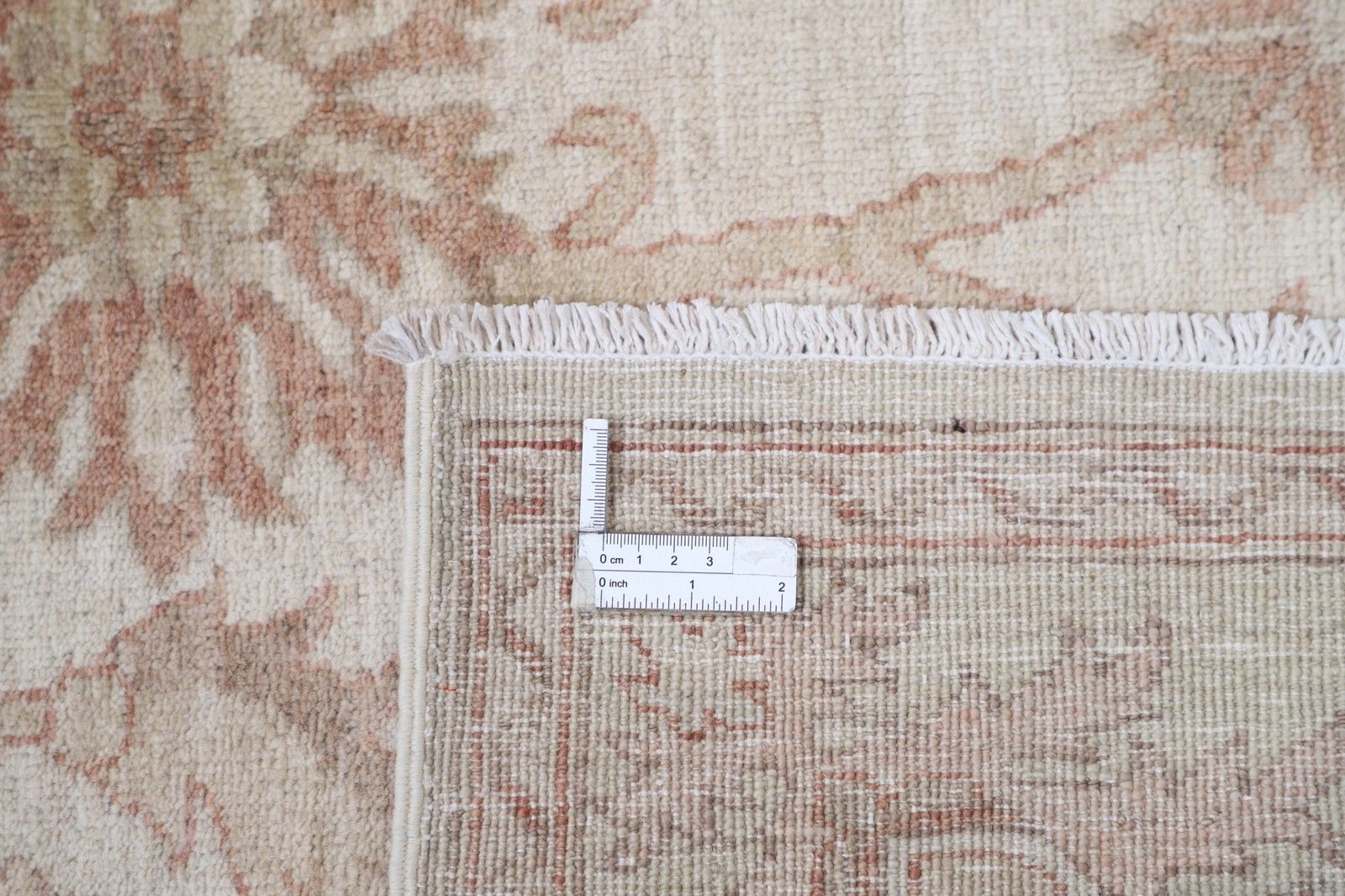 Tapis en laine noué à la main, beige, 150 x 210 cm, salon, salle à manger et chambre photo buy