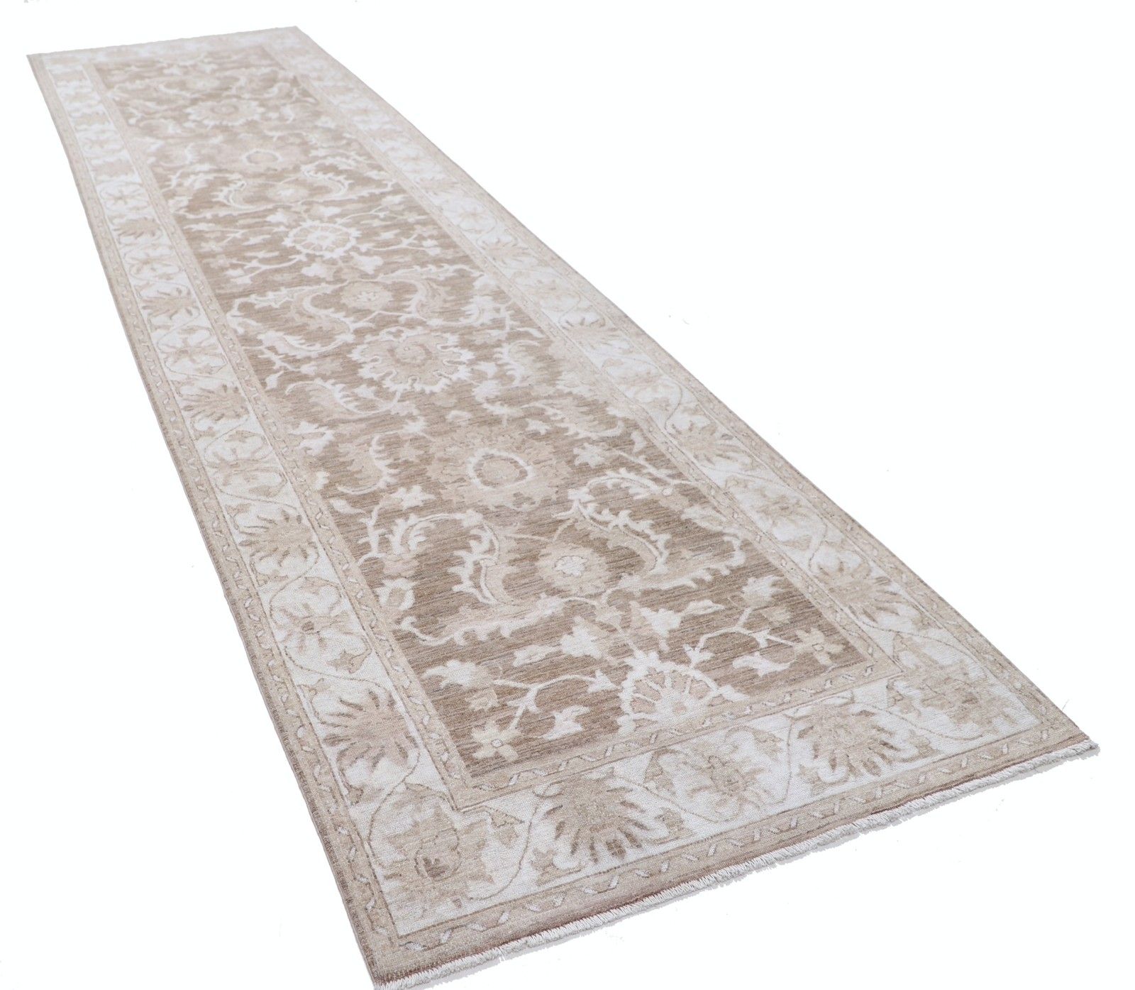 Tapis de couloir fait main 4 x 14,4 pi. Tapis de couloir. Tapis de cuisine fleuri photo furniture