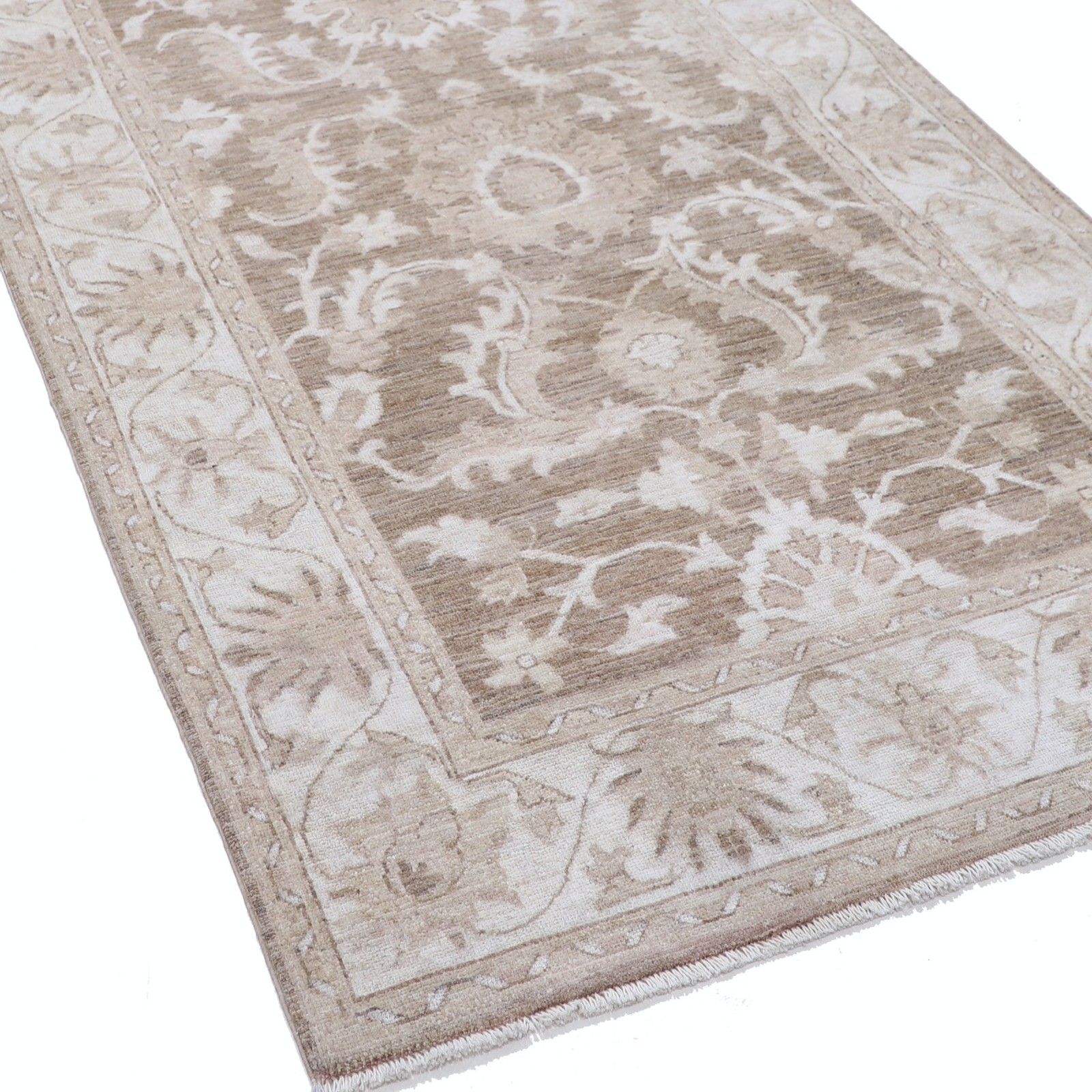 Tapis de couloir fait main 4 x 14,4 pi. Tapis de couloir. Tapis de cuisine fleuri photo vinterior