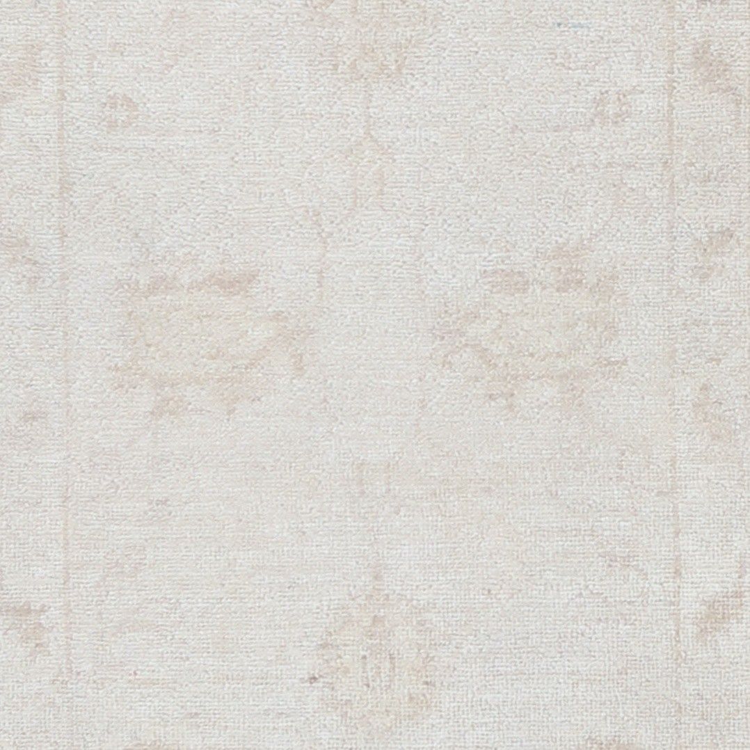 Handgemaakt beige accentkleed 57 x 91 cm met bloemmotief voor slaapkamer en entree photo vinterior
