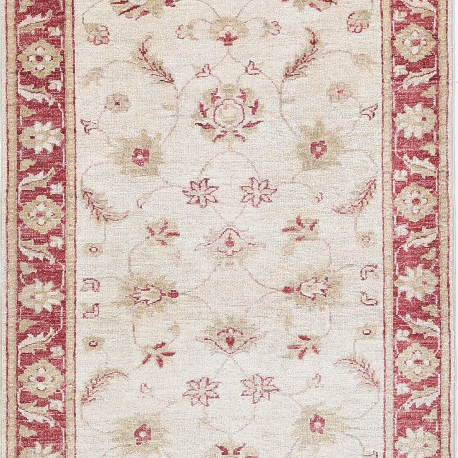 2,6 x 8,7 ft handgeknoopt loperkleed voor hal. Beige wollen loper voor keuken photo buy