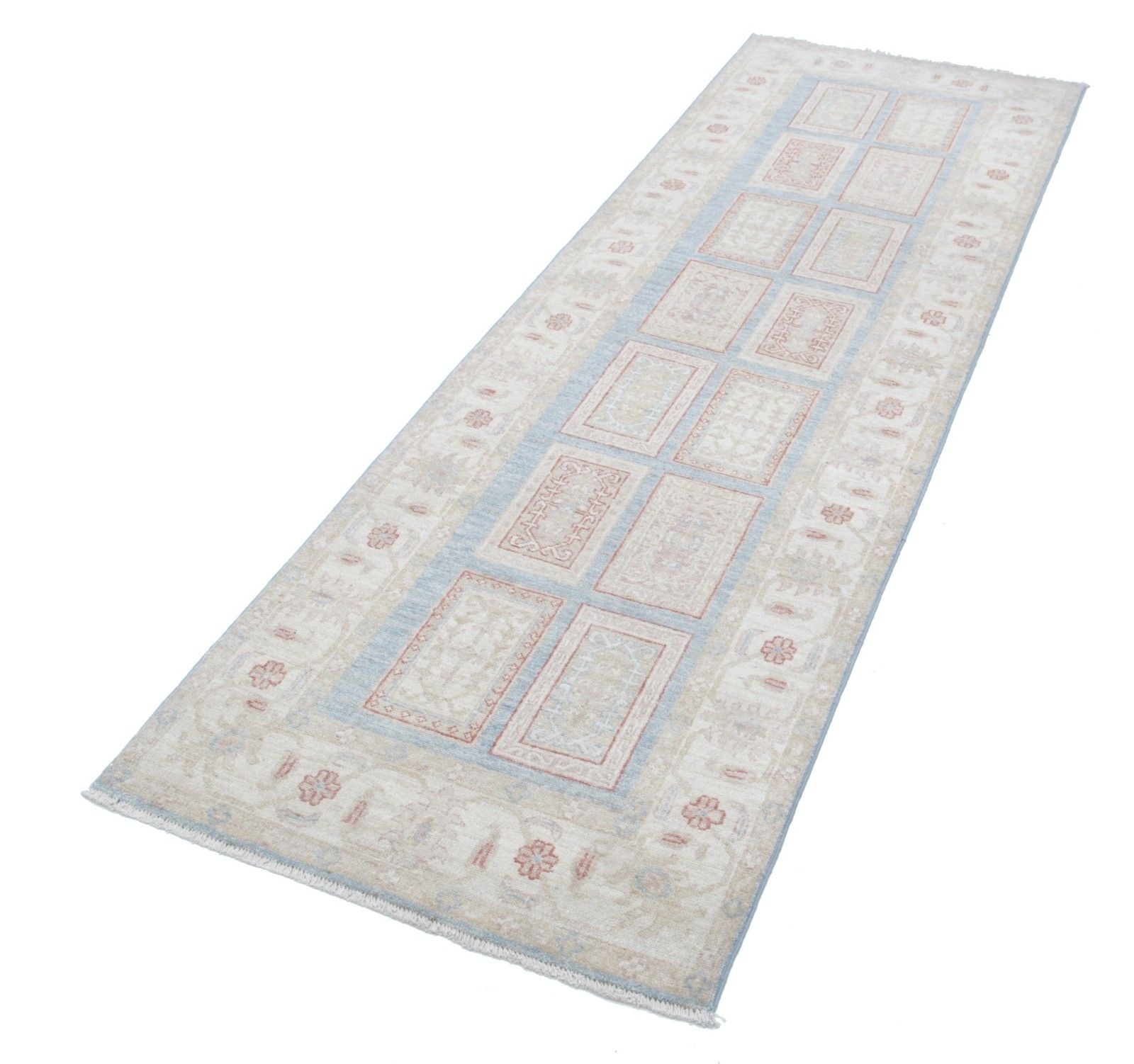 Tapis de couloir noué à la main, 0,82 x 2,49 m. Tapis de couloir. Tapis de cuisine neuf. Tapis de corridor photo for sale