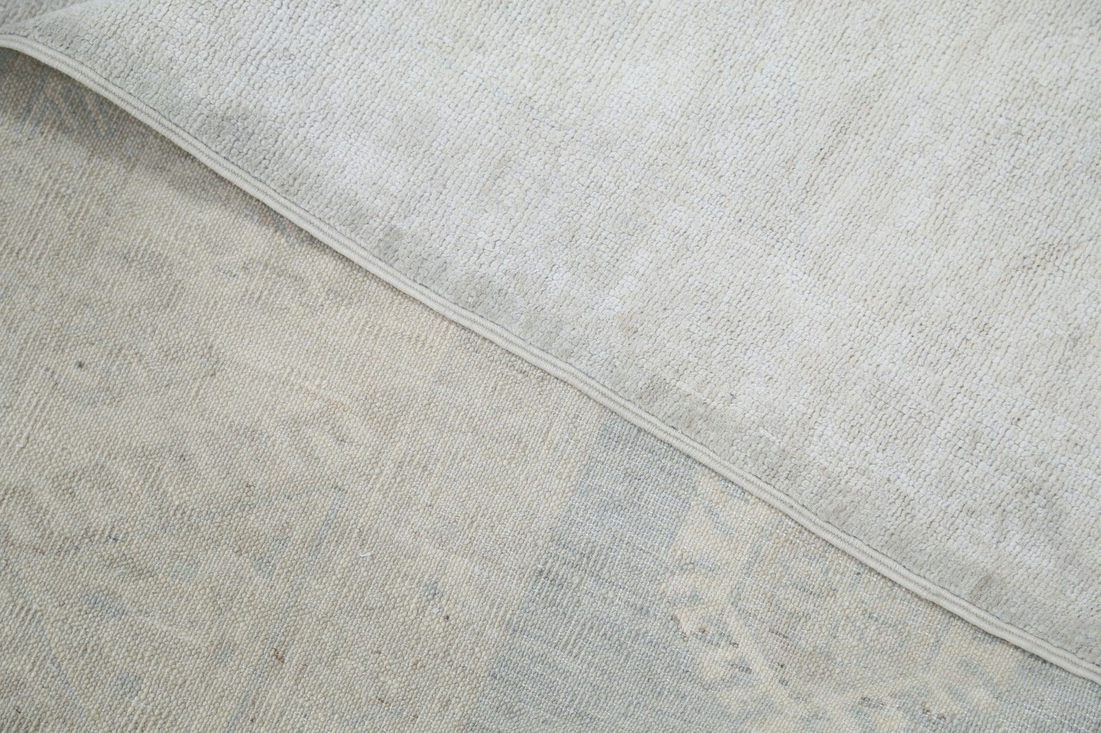 Tapis noué à la main aux tons doux, 191 x 285 cm (6'3" x 9'4"), pour salon et salle à manger photo buy