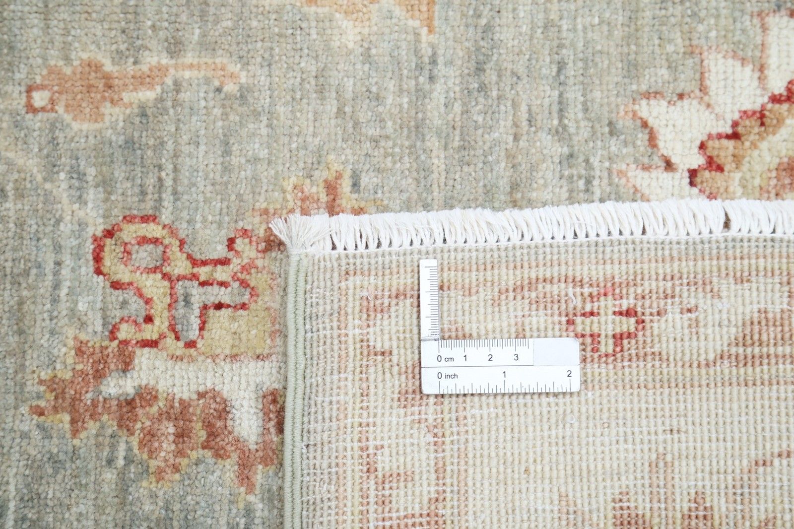 Tapis Oushak floral noué à la main, 145 x 219 cm, pour salon. 100 % laine photo buy