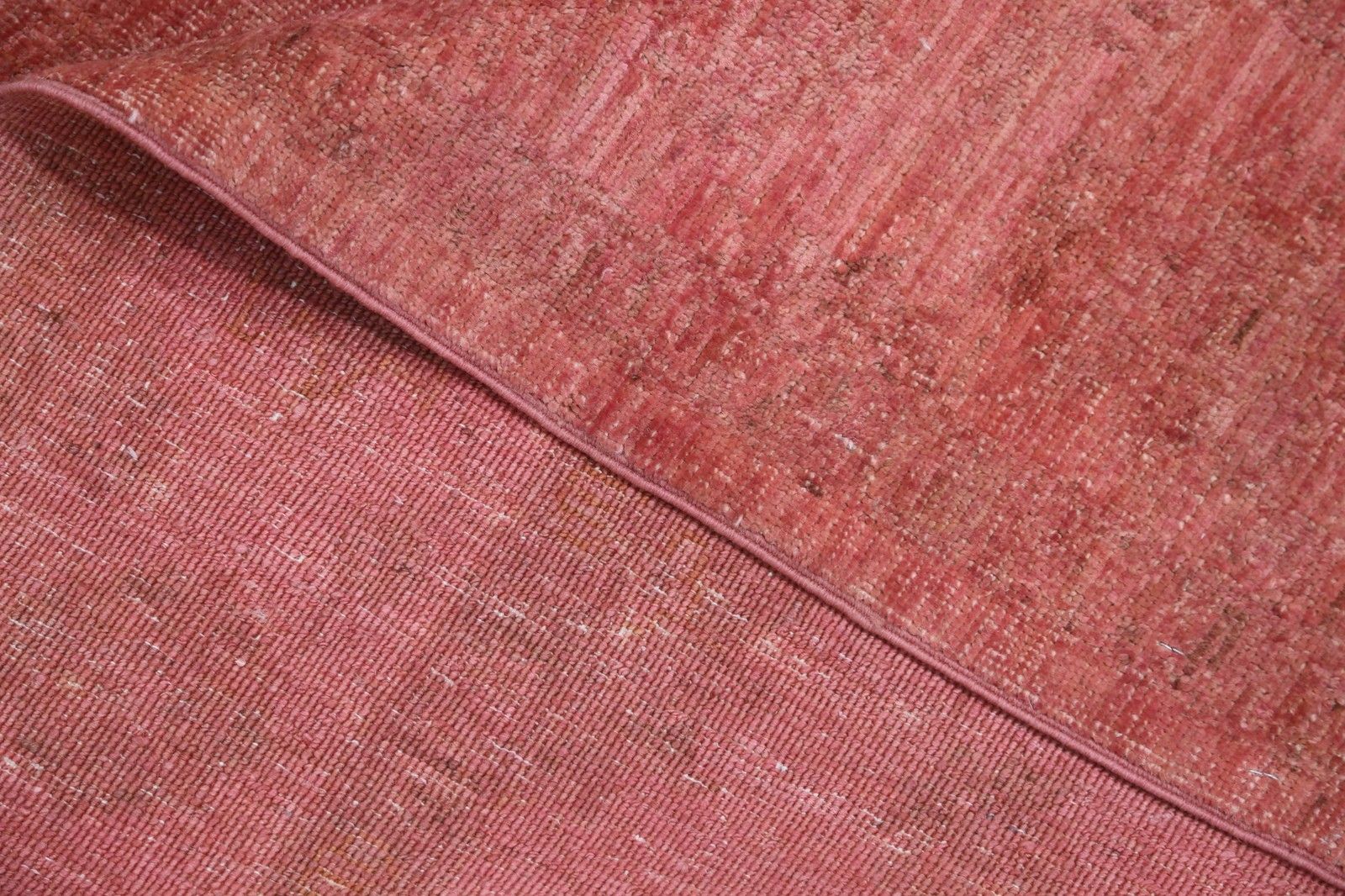 5.8x8.4 Ft Hand Knotted Wool Area Rug For Living Room. Pink Rug For Bedroom photo buy