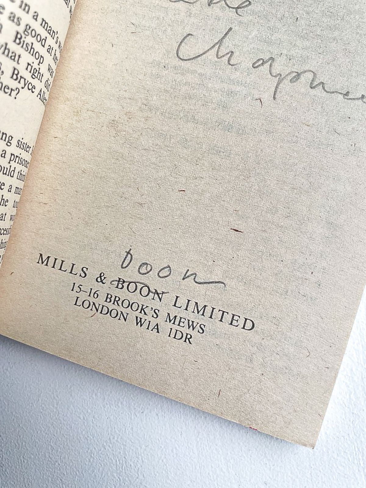Jake Chapman 'Mills & Doom' Unique Hand Painted & Signed Rectified Novel, 2023 photo vinterior