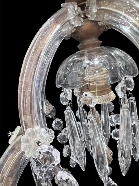 photo for sale One Light Italian Marie Theresa Antique Chandelier