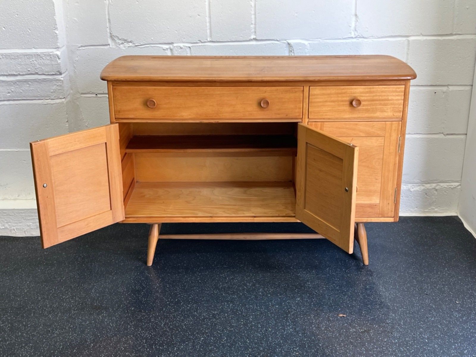 Vintage Ercol Sideboard Midcentury Blonde (Delivery Available) photo 895.0