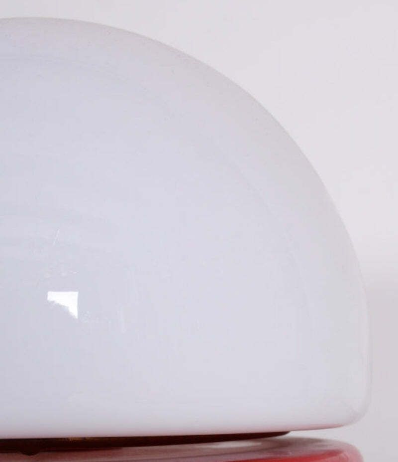 Mushroom Table Lamp Mid Century Glass štěpán Tabery 1960s Bohemia photo buy