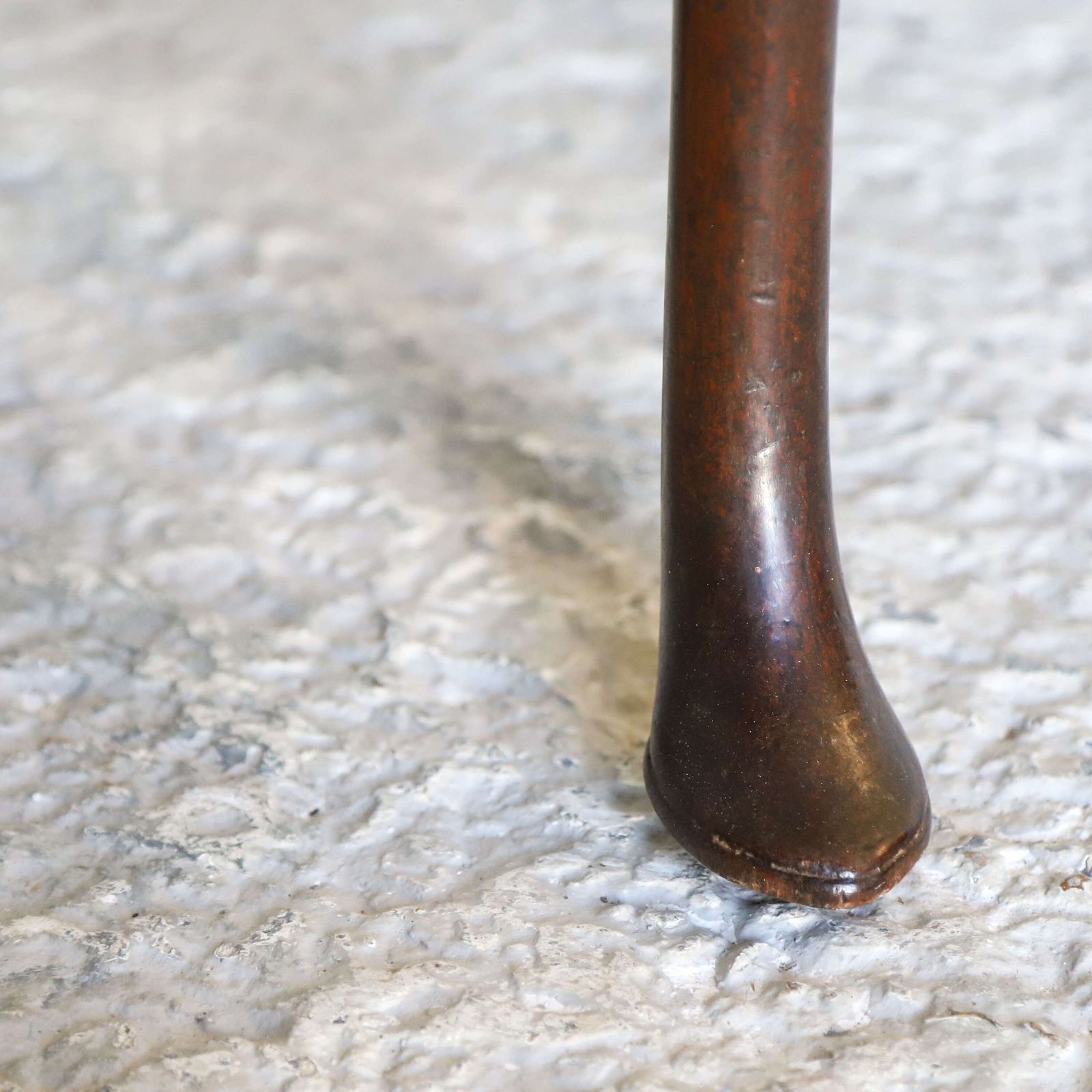 photo for sale Early Georgian George II Cuban Mahogany Tray Top Silver Table With Cabriole Legs