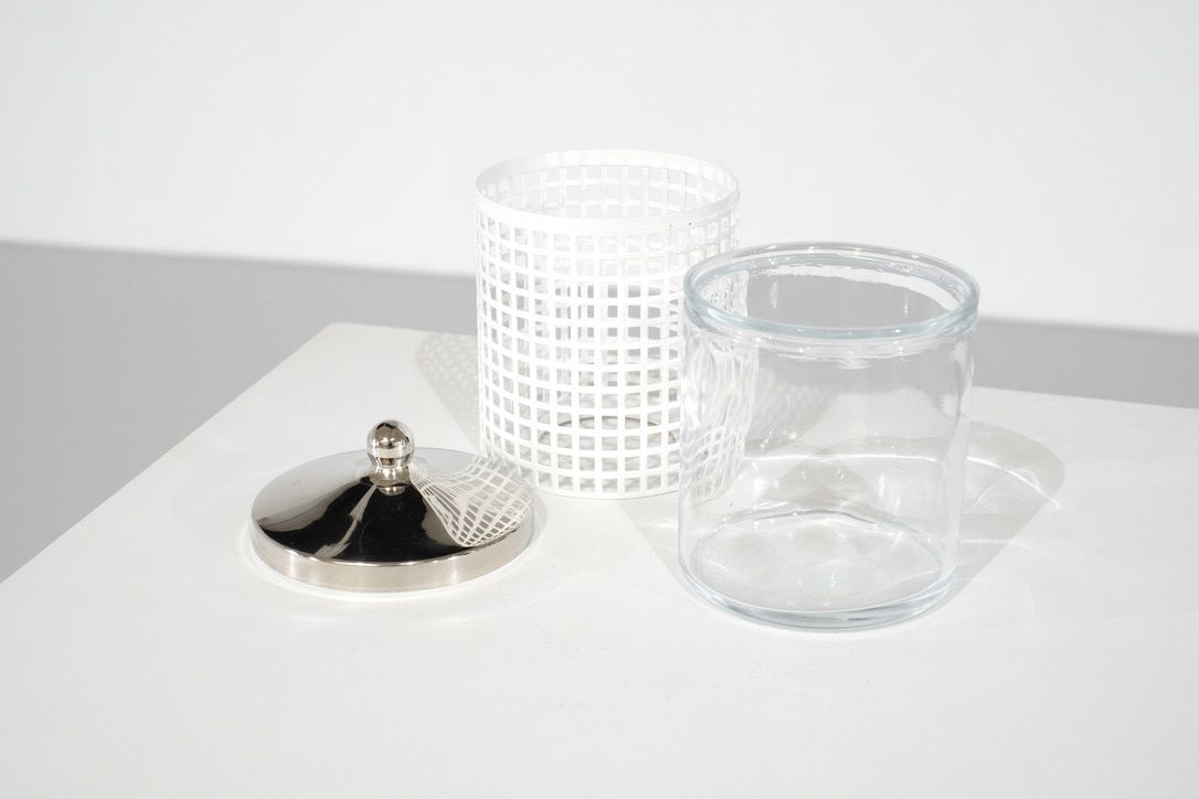 Sucrier By Josef Hoffmann For Bieffeplast, Italy 1980s. photo Home Decor