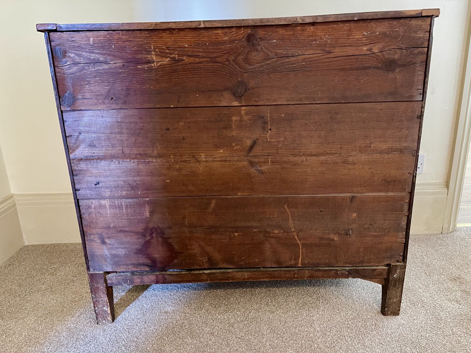 photo for sale George Ill Mahogany Chest Of Drawers