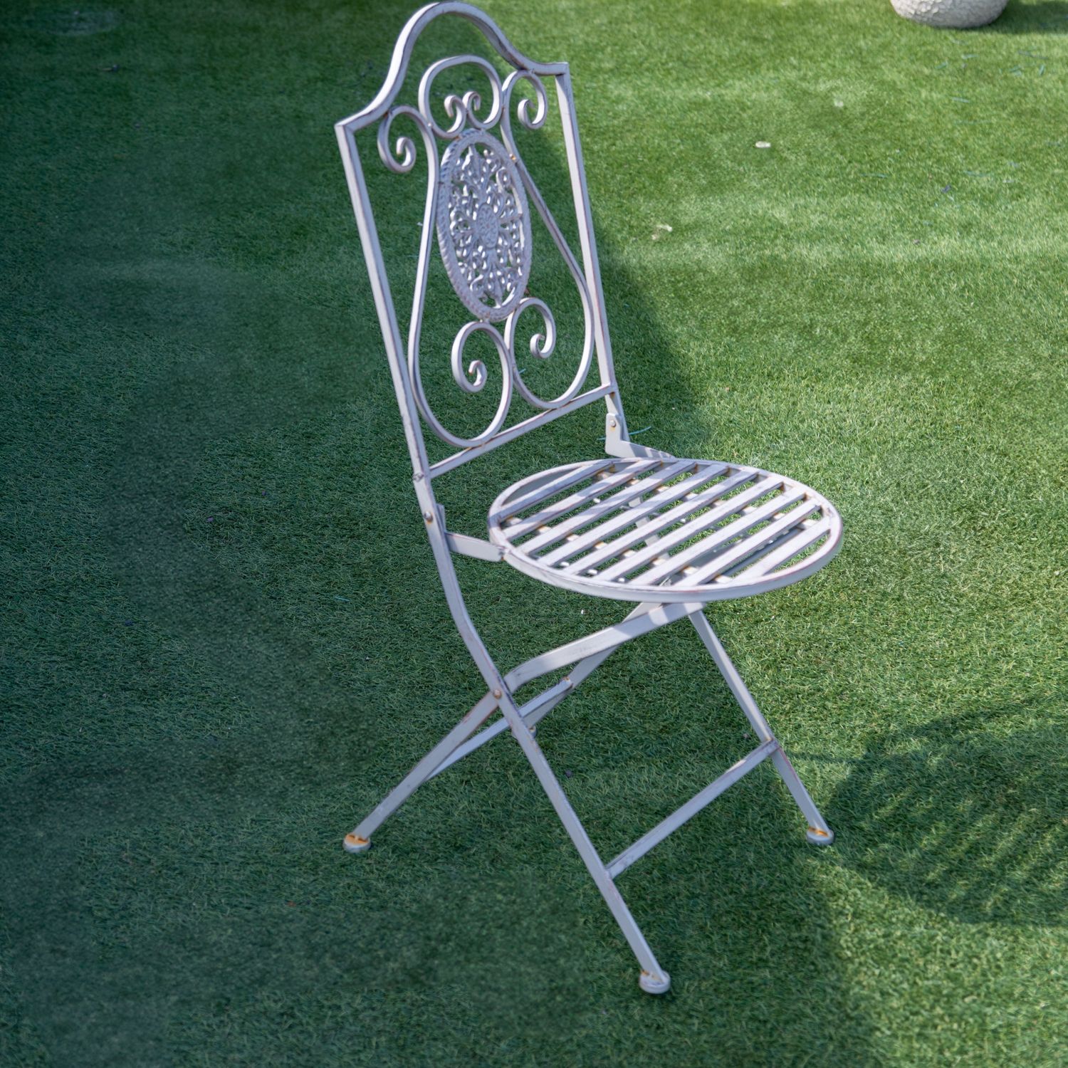 Grey Bistro Set photo for sale