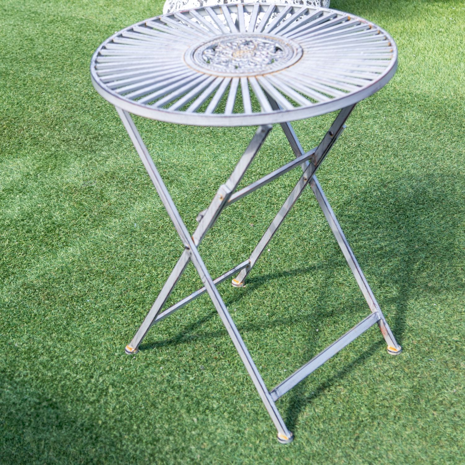 Grey Bistro Set photo Garden Furniture