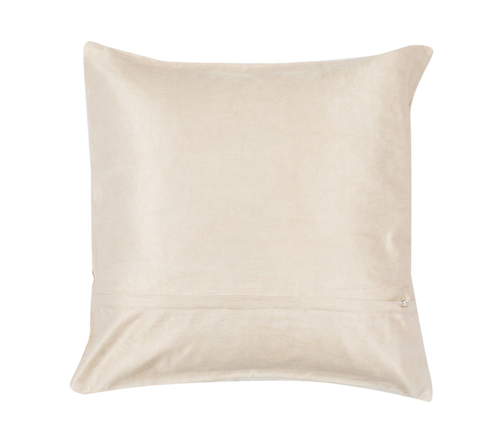 21"X21" All Silk Embroidered Throw Pillow. Modern Handmade Cushion Cover photo for sale