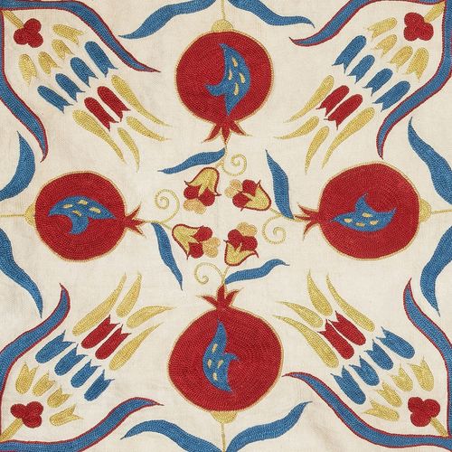 Housse de coussin 50 x 50 cm, 100 % soie. Taie d'oreiller brodée. Coussin dentelle moderne photo furniture