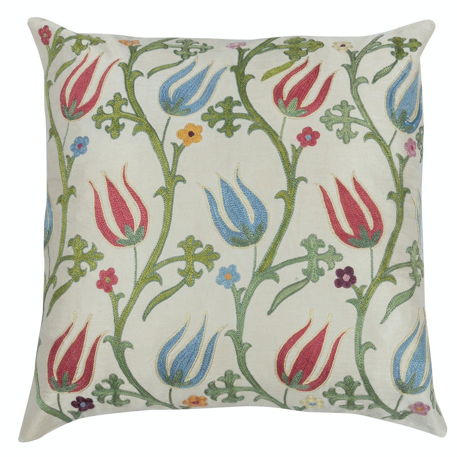 Lot de 2 housses de coussin en soie 100 % - 48 x 48 cm (19" x 19"), une paire photo furniture