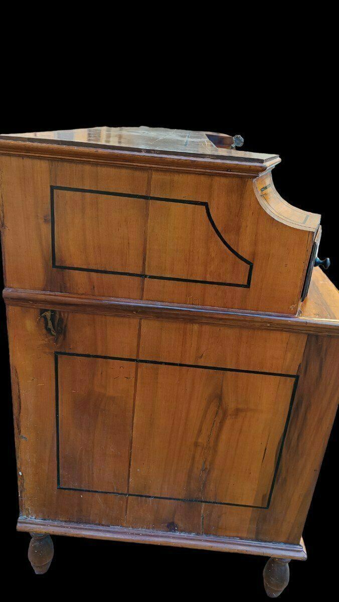 Inlaid Folding Desk From The End Of The 18th Century photo vinterior