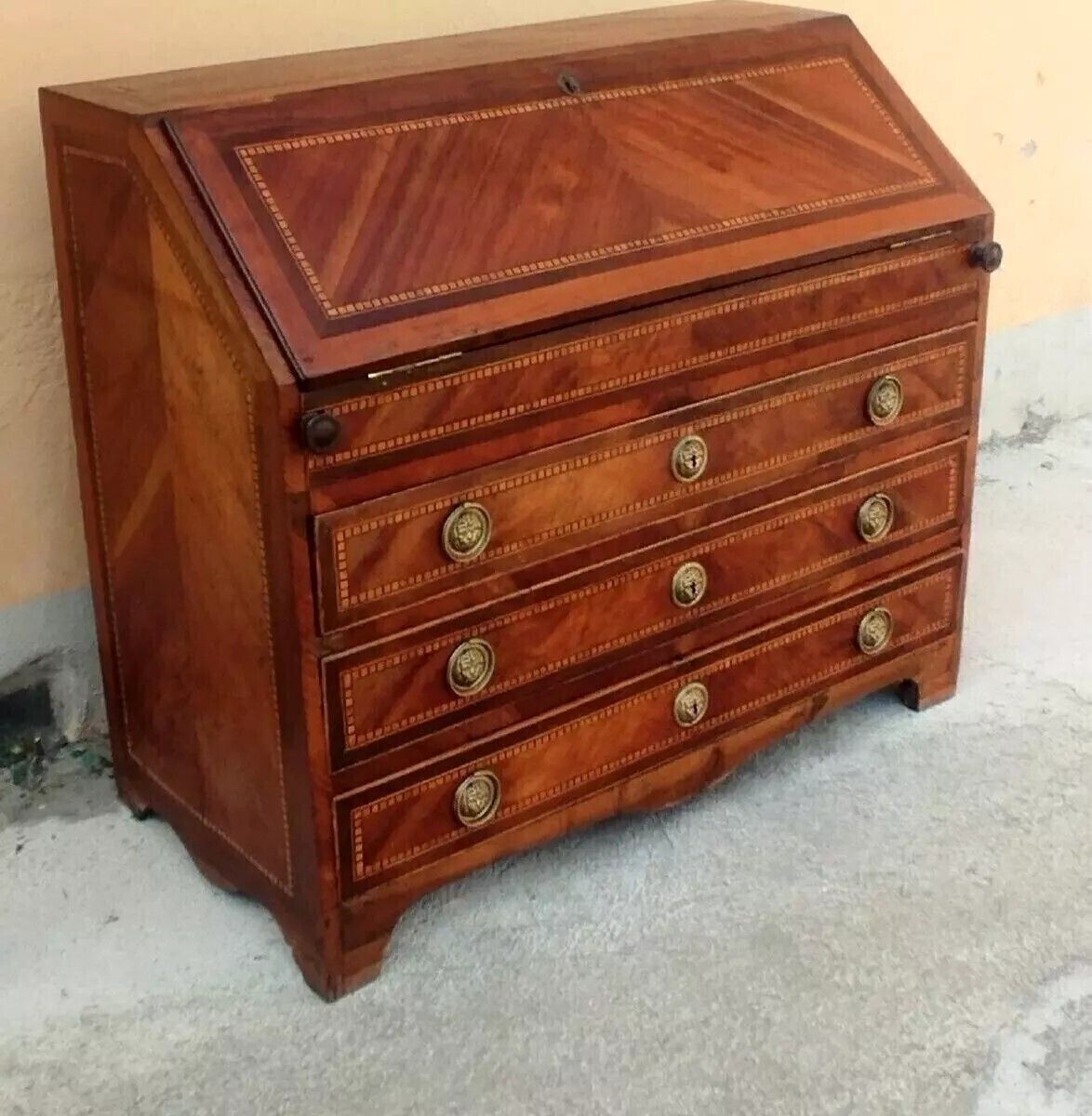 Antique Tuscan Louis XVI Period Desk, photo furniture