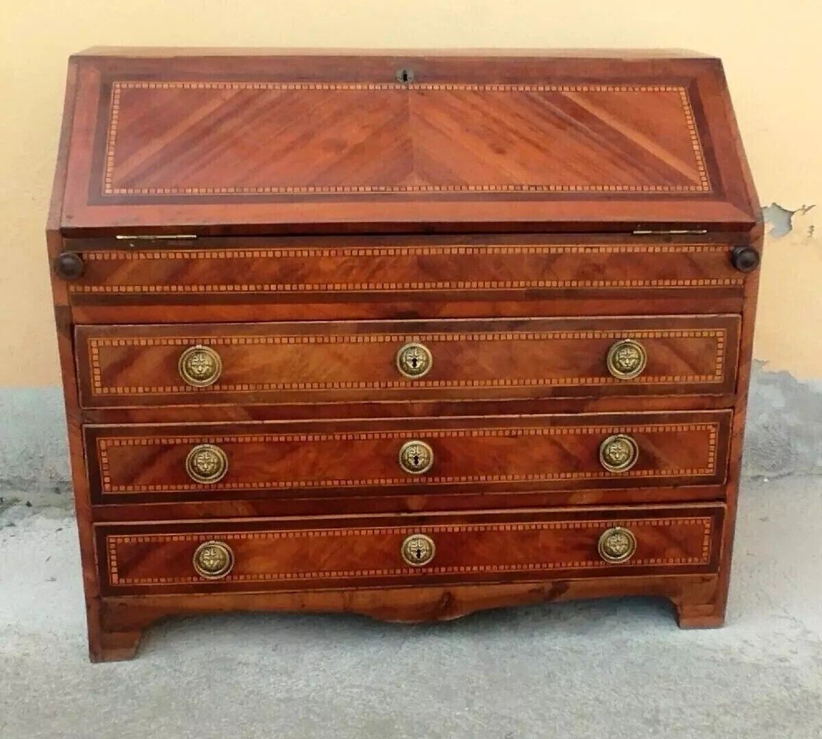 Antique Tuscan Louis XVI Period Desk, photo for sale
