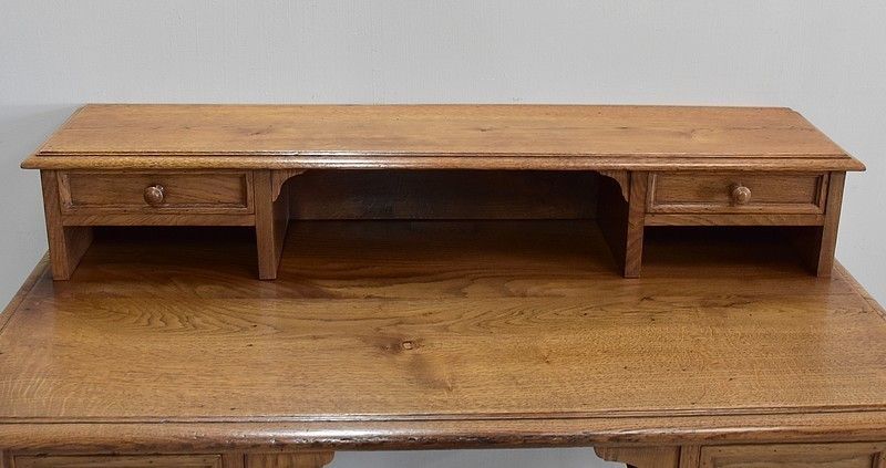 Office Gradin Louis Philippe Oak 19th photo 1694.35