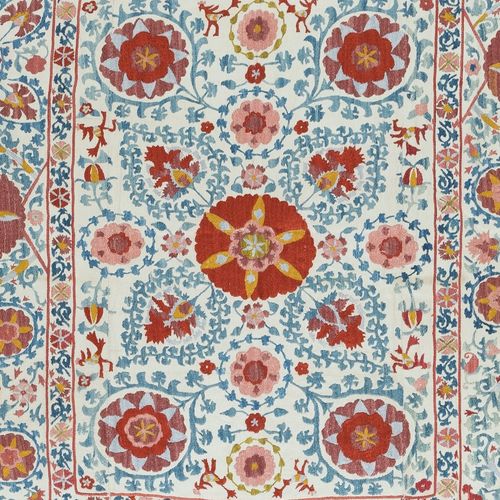 4.4x4.8 Ft Embroidered Silk Wall Hanging. Traditional Table Cover. New Bedspread photo 895.0