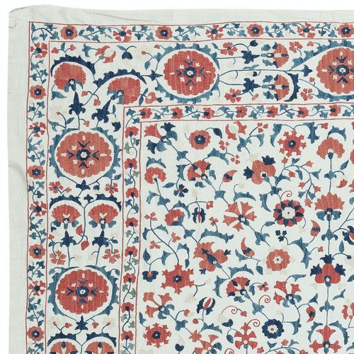 4.7x5.6 Ft Embroidered Silk Wall Hanging. New Table Cover. Authentic Bed Cover photo furniture