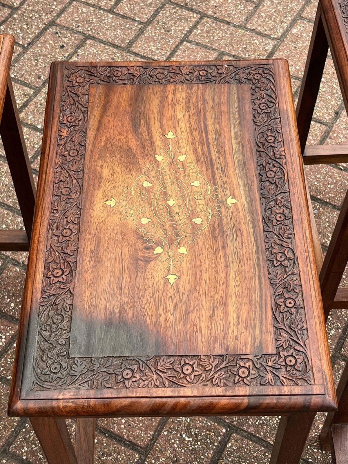 Nest Of Tables, Perfect Coffee / Lamp Tables photo vintage