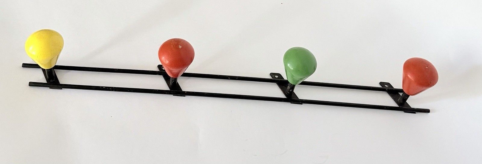 Original Vintage Sputnik Coat Hooks Pegs Mid Century 50s 60s Retro French photo Furniture