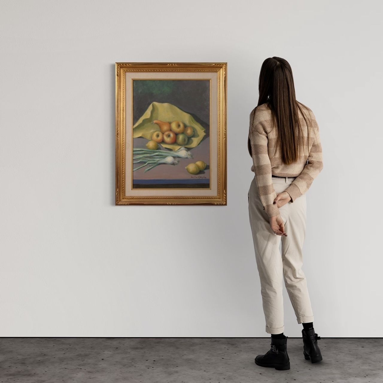 photo vinterior Nature morte des années 1940, par Valentino Ghiglia