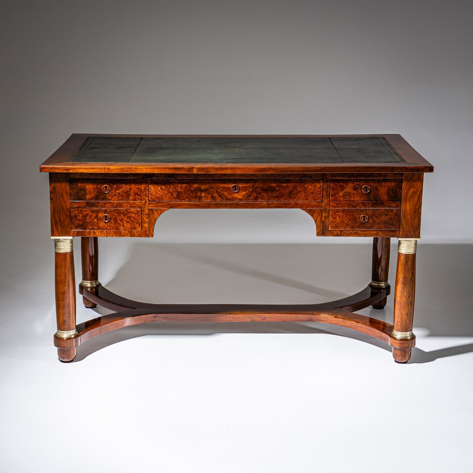 Charles X Style Bureau Plat, France, 19th Century photo for sale