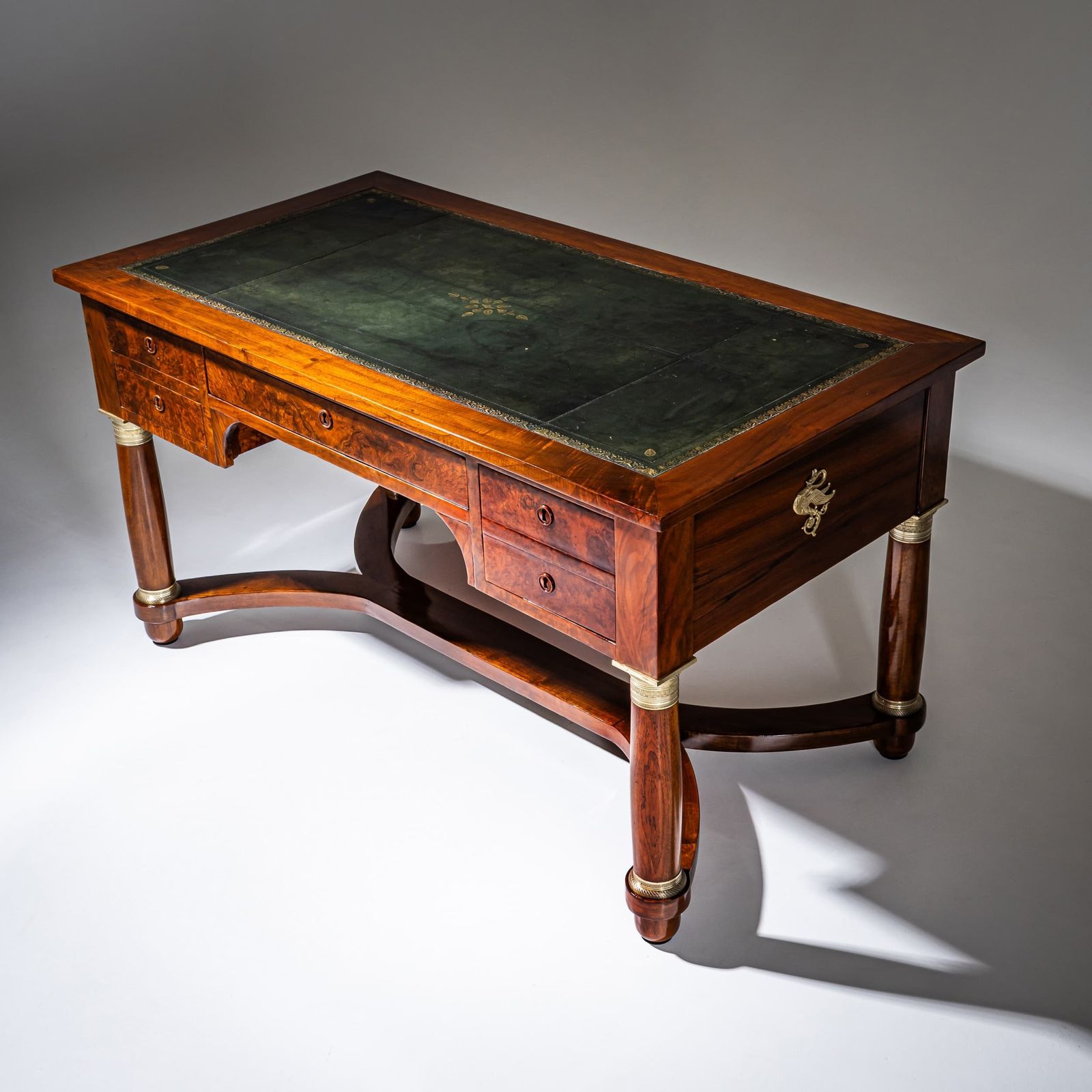 Charles X Style Bureau Plat, France, 19th Century photo Furniture