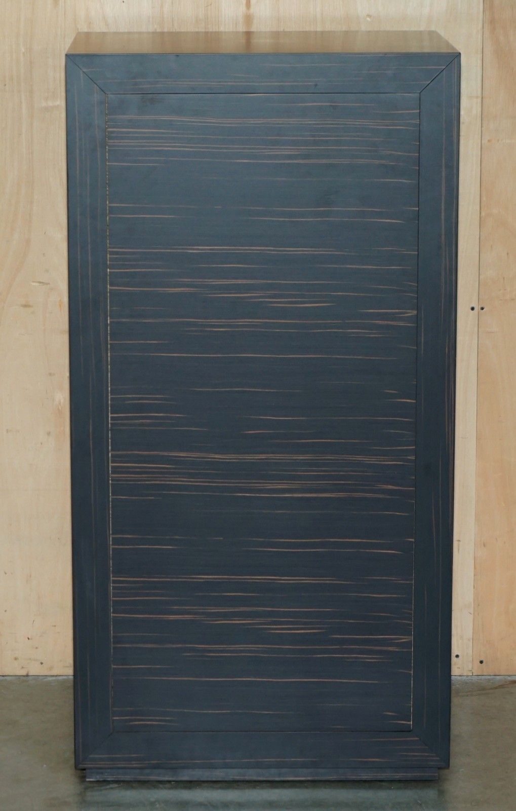 photo furniture Luxury Designer Kenzo Takada Macassar Ebony Tallboy Chest Of Soft Close Drawers