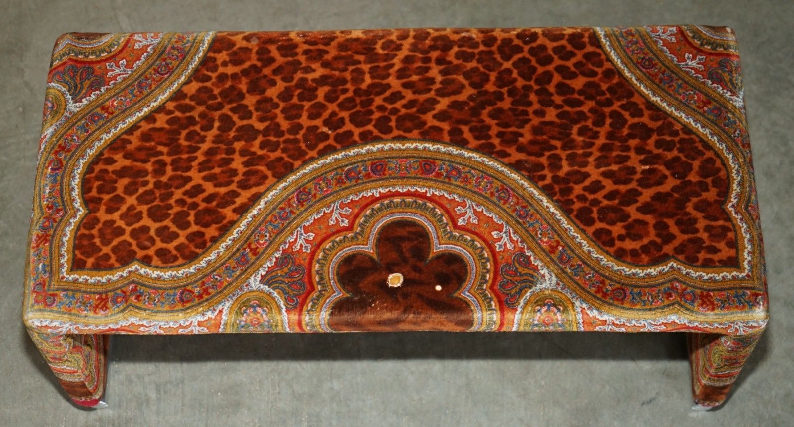 photo buy Pair Of Rrp £6,000 Versace Italy 2003 Ilian Rachov Designed Ottoman Footstools