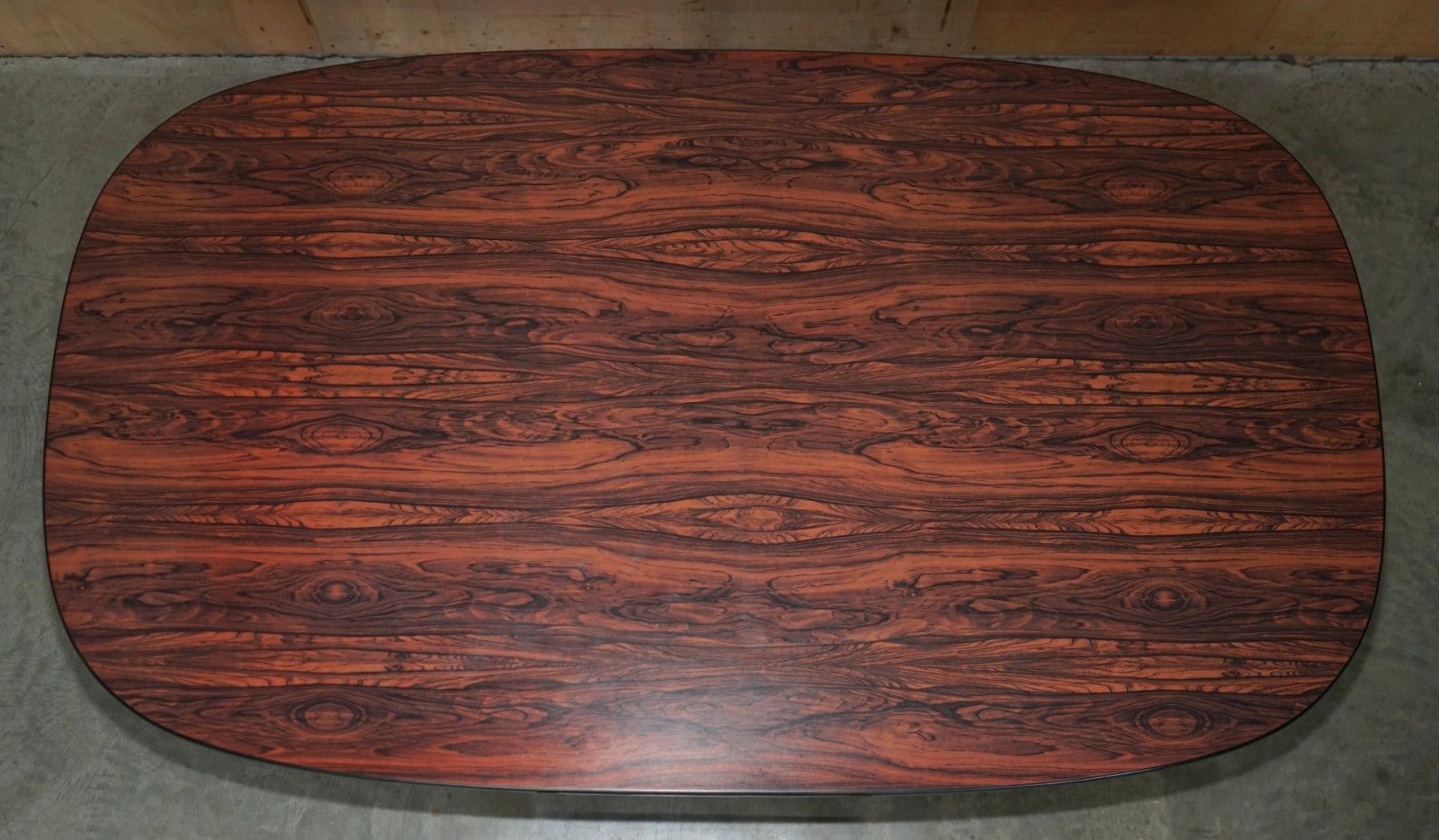 Vintage Mid Century Modern Herman Miller Eames Rosewood Conference Table photo for sale